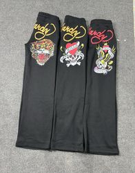 Ed Hardy Ladies Black Joggers