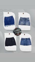 Y2K Denim Doll Mini Skirt