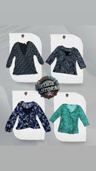 Y2K Retro Muse Poly Blouse