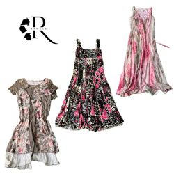 Y2K cutes Vibes Girl Maxi Dress RW2036