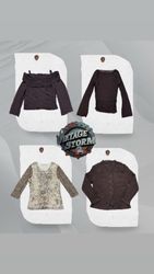 Y2K Mocha Muse Poly Blouse