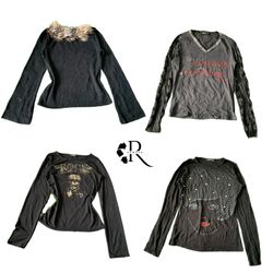 Y2K Cutes Vibes Girl Full Sleeve Tops RW..