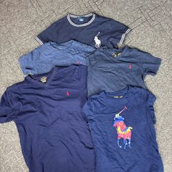Ralph Lauren Kids Round Neck T-Shirt (CV:124)