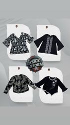 Y2K Lush Fantasy Poly Blouse