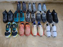 Mix branded shoes