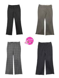 Y2K corporate core poly pants