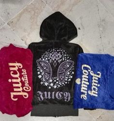 Juicy Couture velour hoodie