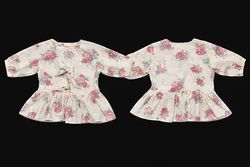 CR1738 Upcycled Peplum Top