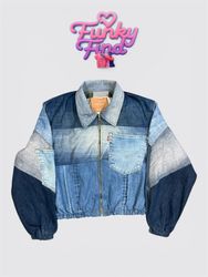 Upcycle Levi’s Crop Jacket