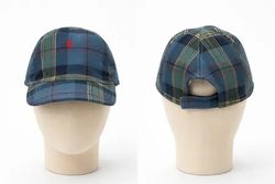 CR1742 CR1490 Upcycled Plaid Cap