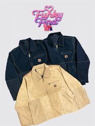 Upcycled Carhartt Detroit Jacket