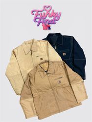 Upcycled Carhartt Detroit Jacket