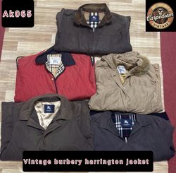 Vintage Burberry Harrington jacket Ak 065