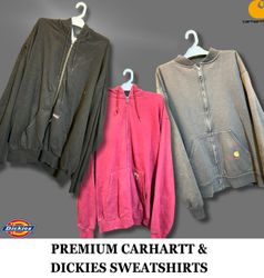 Premium Carhartt and Dickies Sweatshirts