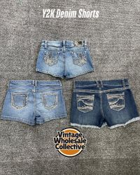 Y2K Denim Shorts - (26/05)