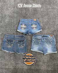 Y2K Denim Shorts - (26/05)