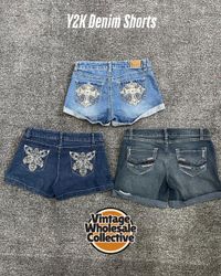 Y2K Denim Shorts - (26/05)