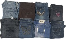 WRANGLER  AND OTHER MIX BRANDS JEANS (ID 1437)