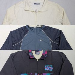 Vintage Nike & Adidas Track Jacket & Windbreaker W..