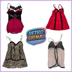 Y2K Coquette Lace Slip Camis (RS-422)