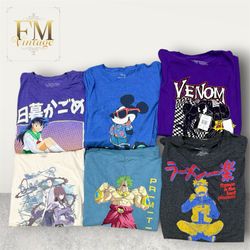 Mix cartoon T-shirts
