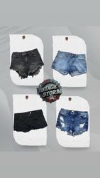 Y2K Breeze Cut Denim Sexy Short