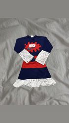 Upcycled Nike Lace Patchwork Set