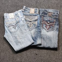 Rock Revival Jeans Mens