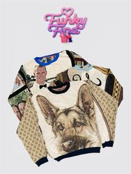 Upcycled Tapestry Sweater