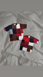 Upcycled Fleece Patchwork T-Shirt