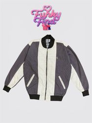 Upcycled Polo RL Harrington Jacket