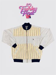 Upcycled Polo RL Harrington Jacket