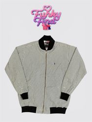 Upcycled Polo RL Harrington Jacket