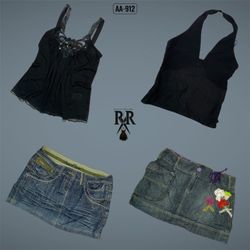 Y2K Black Gothic Mix And Match (AA-912)