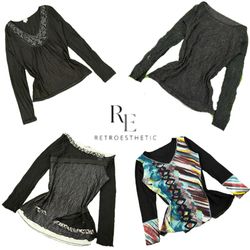 Y2K Natural Vibe Girl Printed Full Sleeve Tops RE-..
