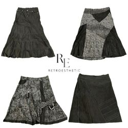 Y2K Cutesy Vibe Girl Poly Skirts RE-3321