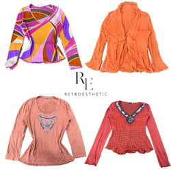 Y2K Natural Vibe Girl Printed Full Sleeve Tops RE-..