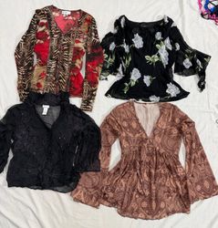 Y2k blouse (573)