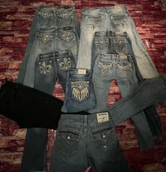 Miss me rock revivals and true religion jeans (str..