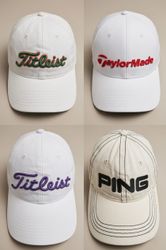 Premium Golf Caps Bundle including Title..