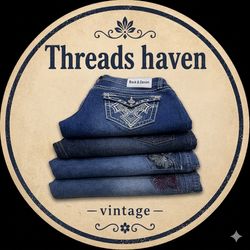 TH# 020 Jack David Vintage Flared Jeans & SO Vinta..