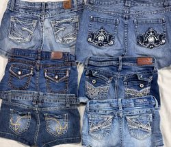 Y2k mini shorts (623)
