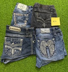 miss me rock revival shorts