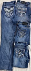 Y2k embellished Jeans (631)