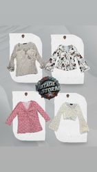 Y2K Lush Fantasy Poly Blouse