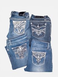 Y2k Capri jeans