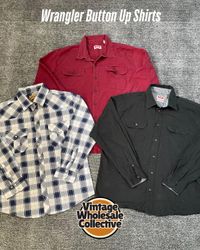 Wrangler Button Up Shirts - (31/05)