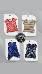 Y2K Cosmic Tempo Poly Blouse