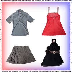 Minimal Style Moodboard Closet-tops, dresses and s..