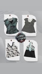 Y2K Boho Express Poly Blouse